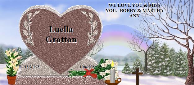 Luella's Beloved Hearts Memorial